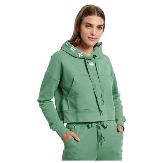 Bodytalk Γυναικείο φούτερ Crop Less is more